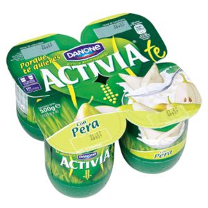 ACTIVIA DANONE 4X125 C/PERA