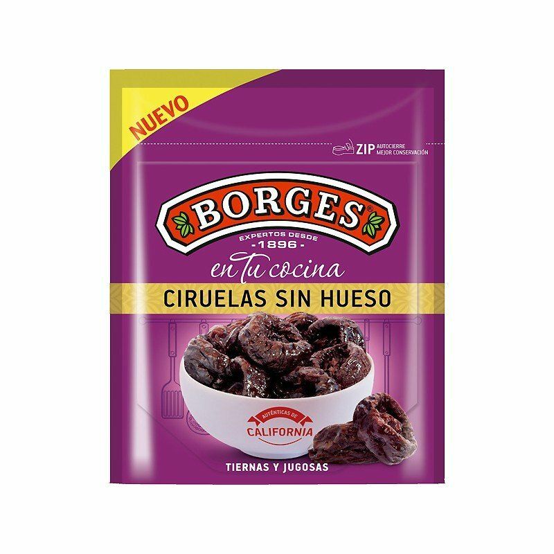 CIRUELAS BORGES 150 GR. SIN HUESO