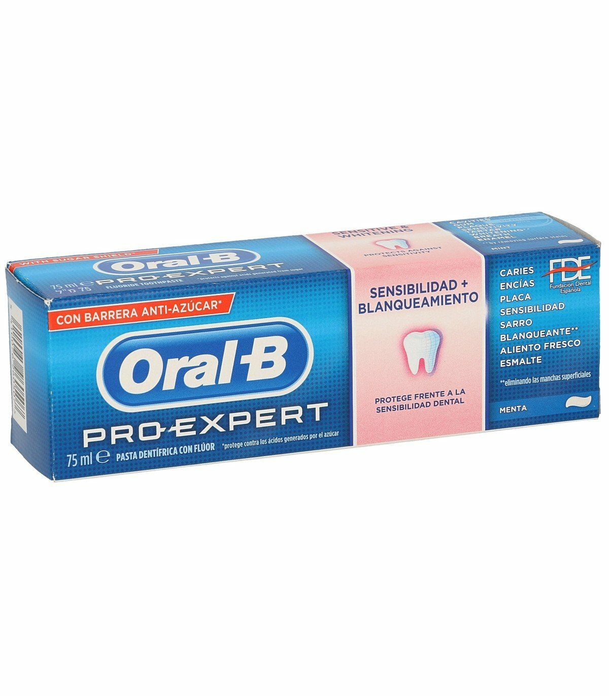 CREMA ORAL B PRO-E 75 SENSIBLE BLAN