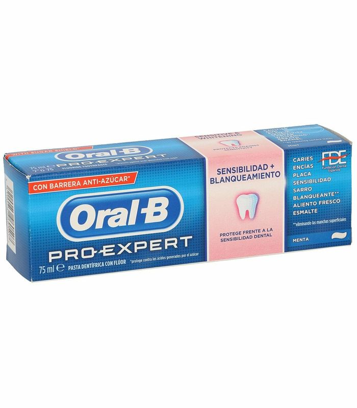 CREMA ORAL B PRO-E 75 SENSIBLE BLAN