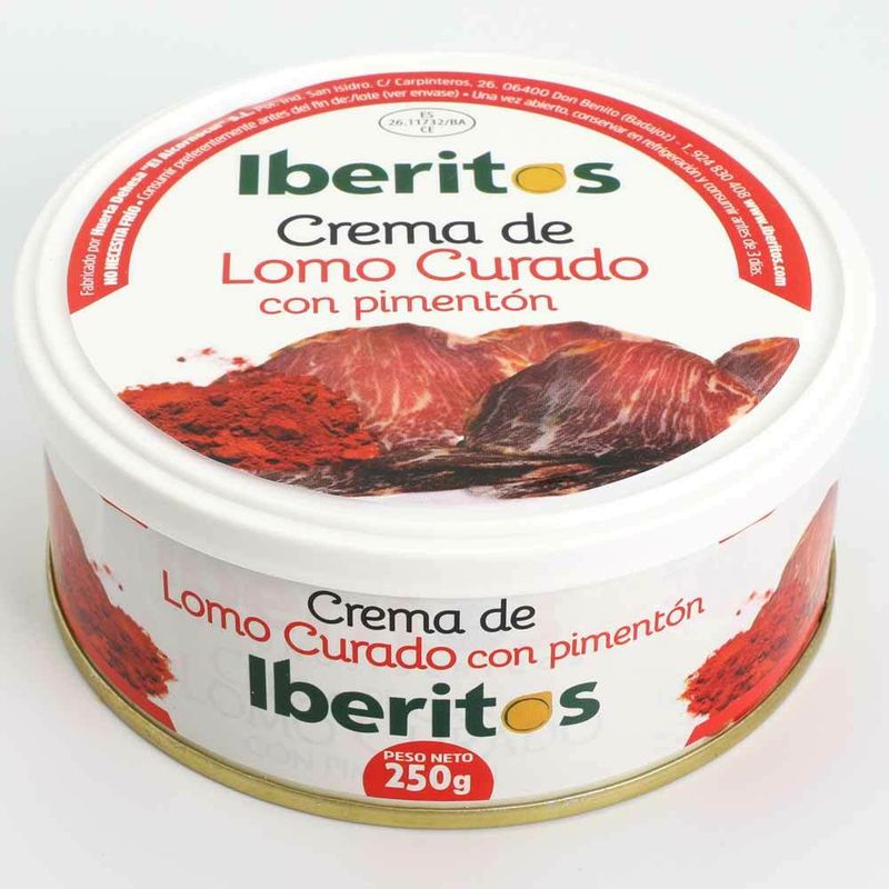 CREMA CA�A LOMO IBERITOS L/250 GR.