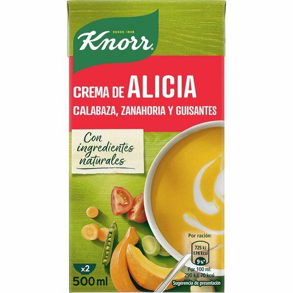 CREMA KNORR 500 ML. ALICIA