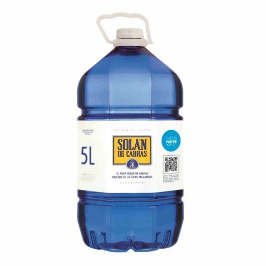 AGUA SOLAN DE CABRAS 5 LT.