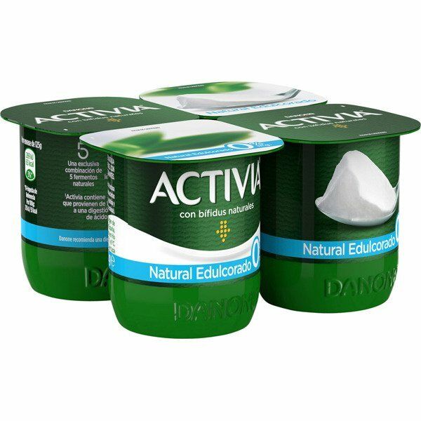 ACTIVIA DANONE P-4 0% NAT.EDULCORAD