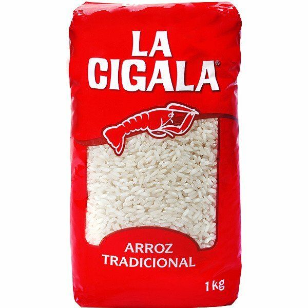 ARROZ LA CIGALA 1 KG. REDONDO TRADI