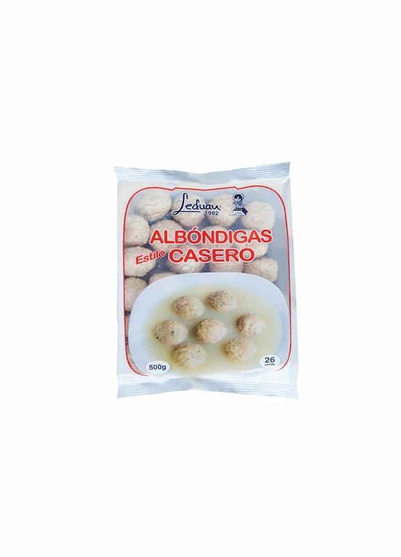 ALBONDIGAS LEDUAN 500 GRS.