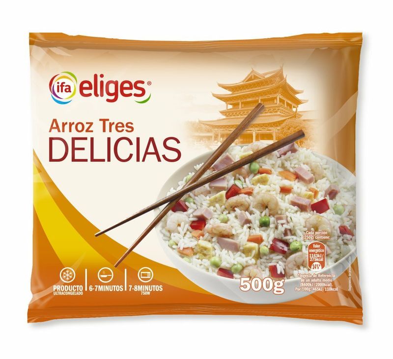 ARROZ 3 DELICIAS IFA-ELIGES B/500 G