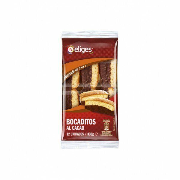 BIZCOCHITOS IFA-ELIGES 330 G. CACAO
