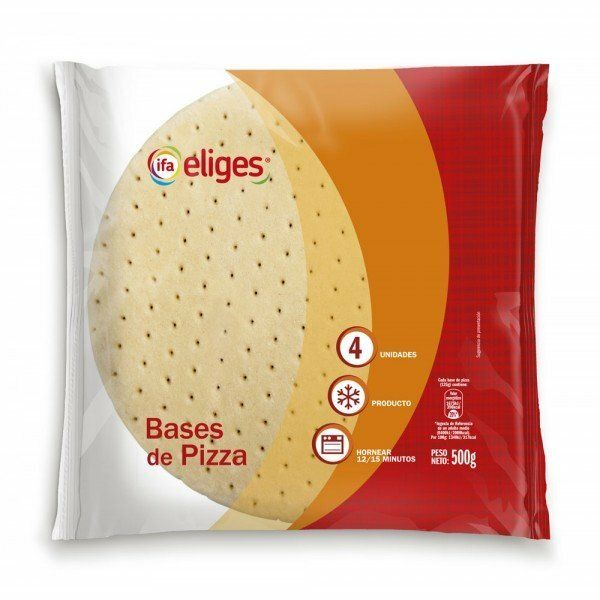 BASE PIZZA IFA-ELIGES 4X125 GR.