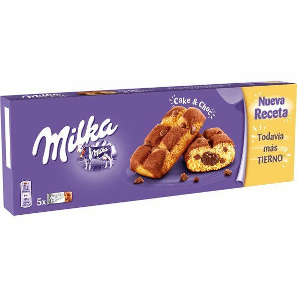 BIZCOCHO MILKA 175 GRS. CAKE&CHOC