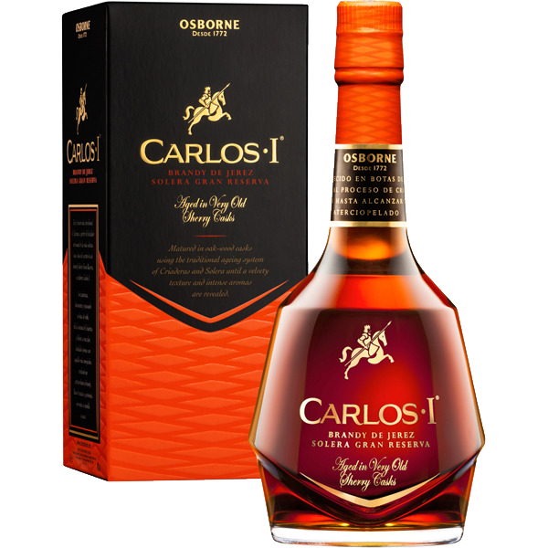 BRANDY CARLOS I GRAN RESERVA 70 CL.