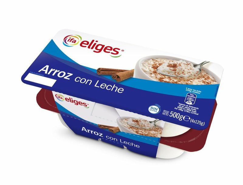 ARROZ C/LECHE IFA-ELIGES 125 G. P-4