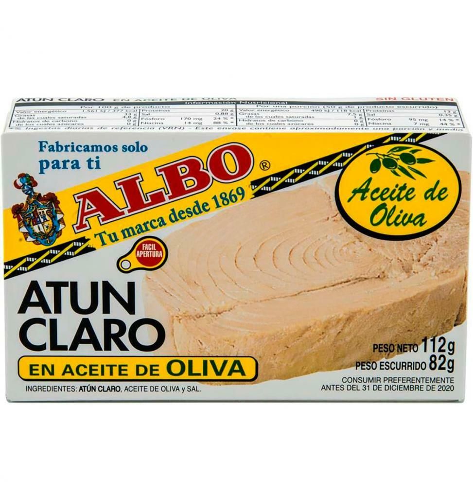 ATUN ALBO OL-120 CLARO A/F A/OLIVA