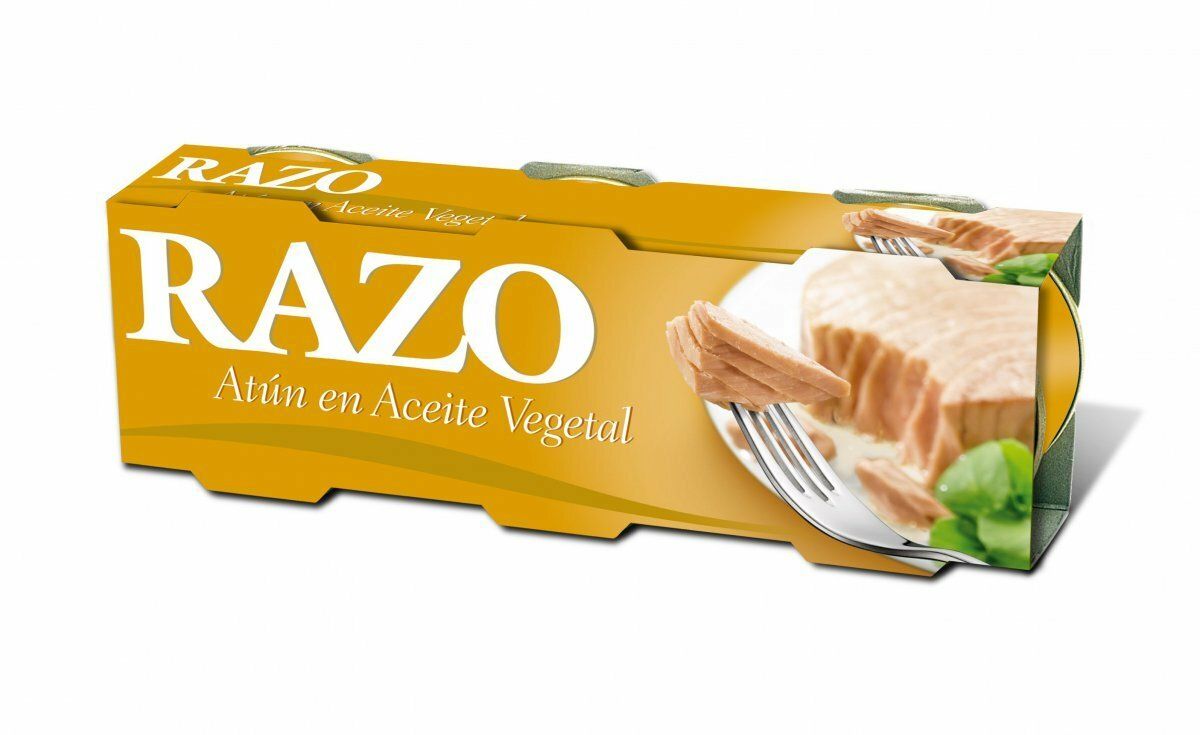 ATUN RAZO RO-70 P/3 LATAS A/VEG