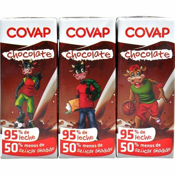 BATIDO COVAP BRIK 6x200 CACAO AHORR