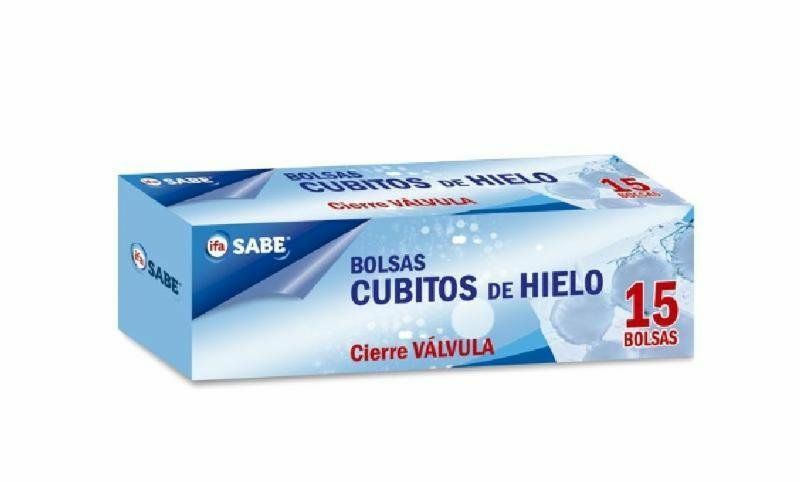BOLSA CUBITOS HIELO IFA-SABE 15 UND