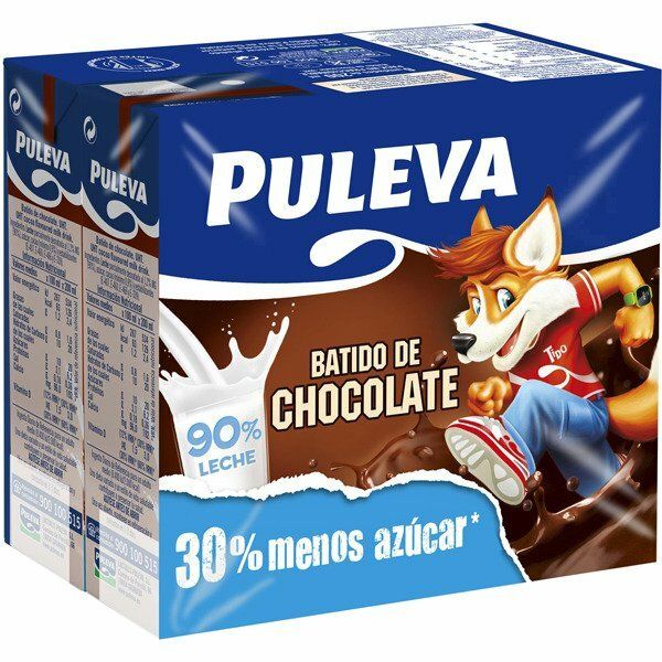 BATIDO PULEVA BRIK 6X200 ML. CACAO