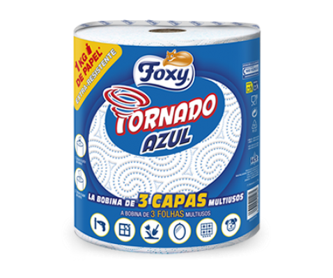BOBINA MULTIUSOS FOXY 1 KG. TORNADO