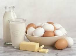 Leche, Huevos y Mantequillas