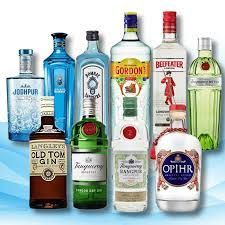 Ginebra y vodka