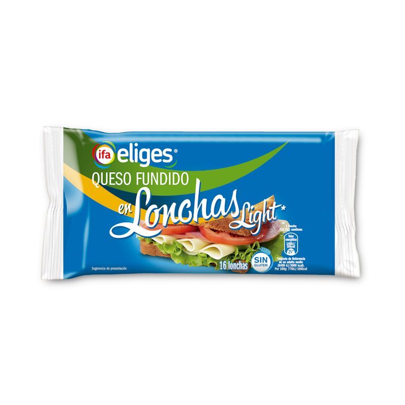QUESO LONCHAS IFA-ELIGES 16 U.LIGHT