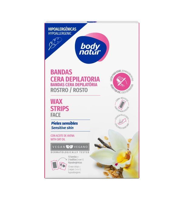 BANDAS DEP. BODY NATUR 12+2 ROSTRO