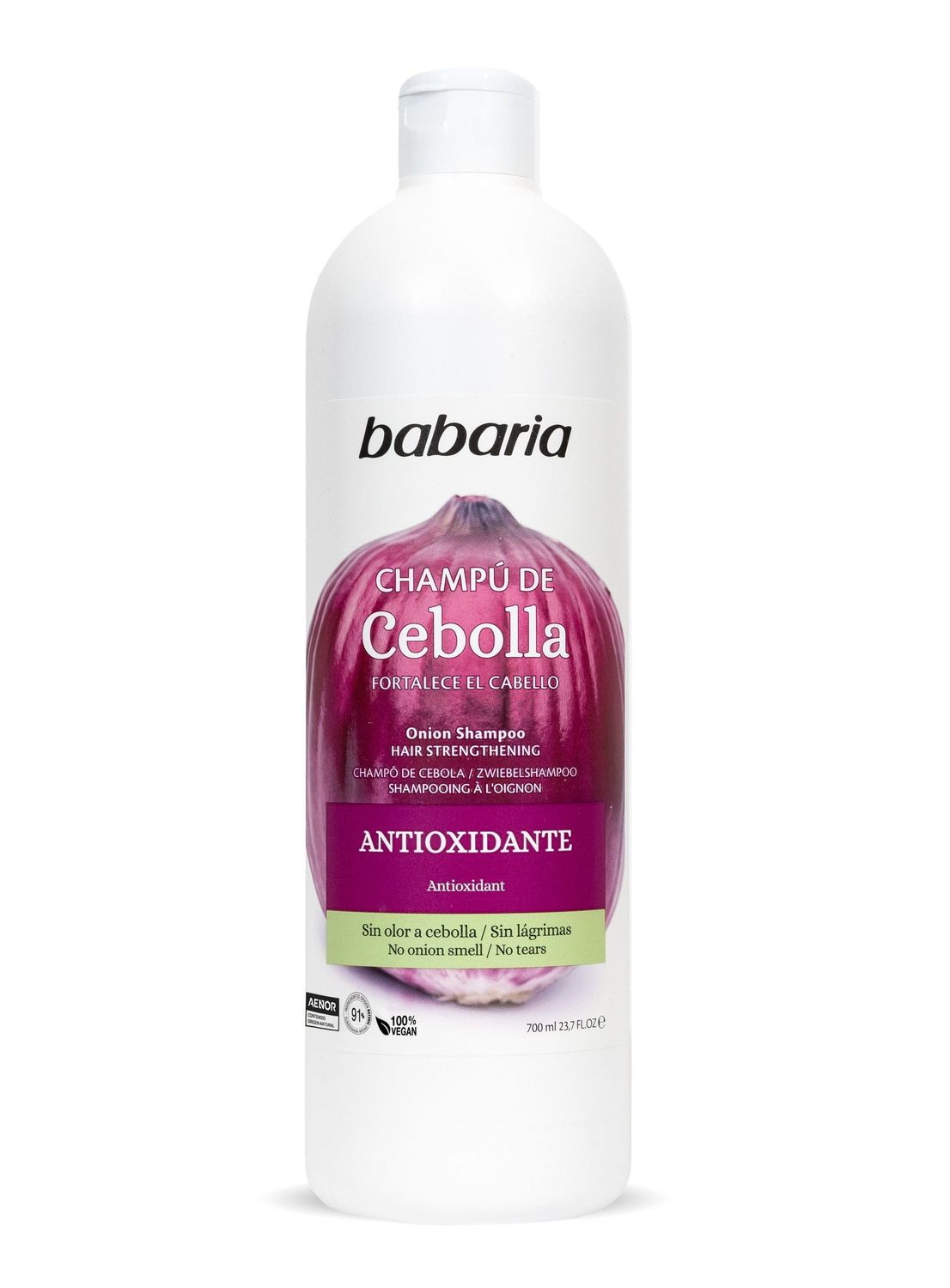 CHAMPU BABARIA 700 ML. CEBOLLA