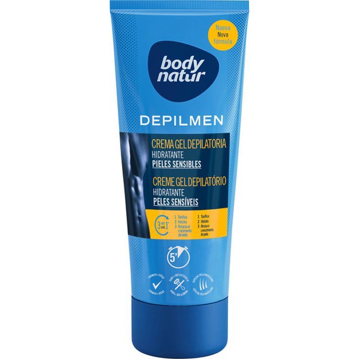 CREMA DEP. BODY NATUR 200 ML. MEN