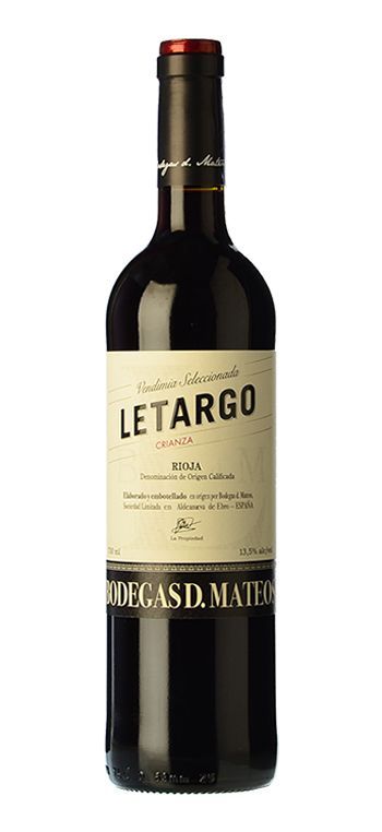 VINO TINTO LETARGO CRZA. 75 CL