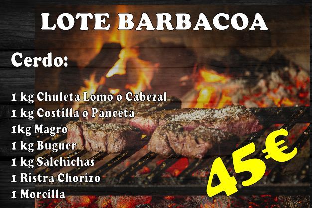 LOTE BARBACOA CERDO