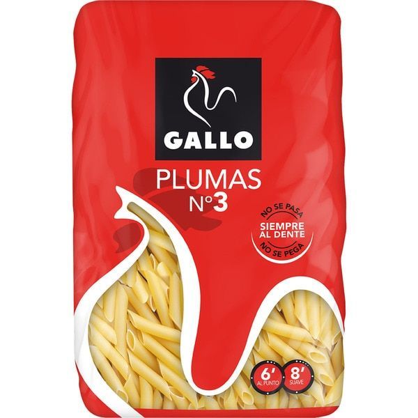 PLUMAS GALLO 450 GRS. N� 3