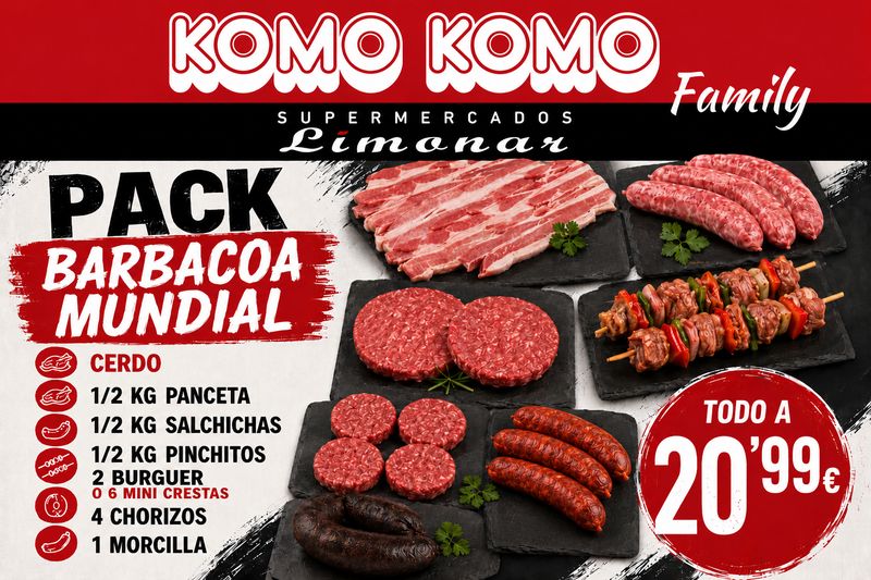 PACK BARBACOA MUNDIAL CERDO