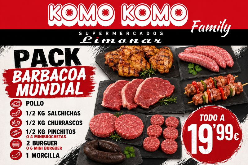 PACK BARBACOA MUNDIAL POLLO