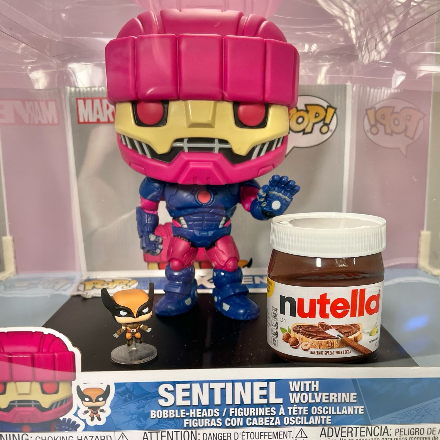 Funko Pop! Jumbo: X- Men Sentinel with Wolverine Previews Exclusive