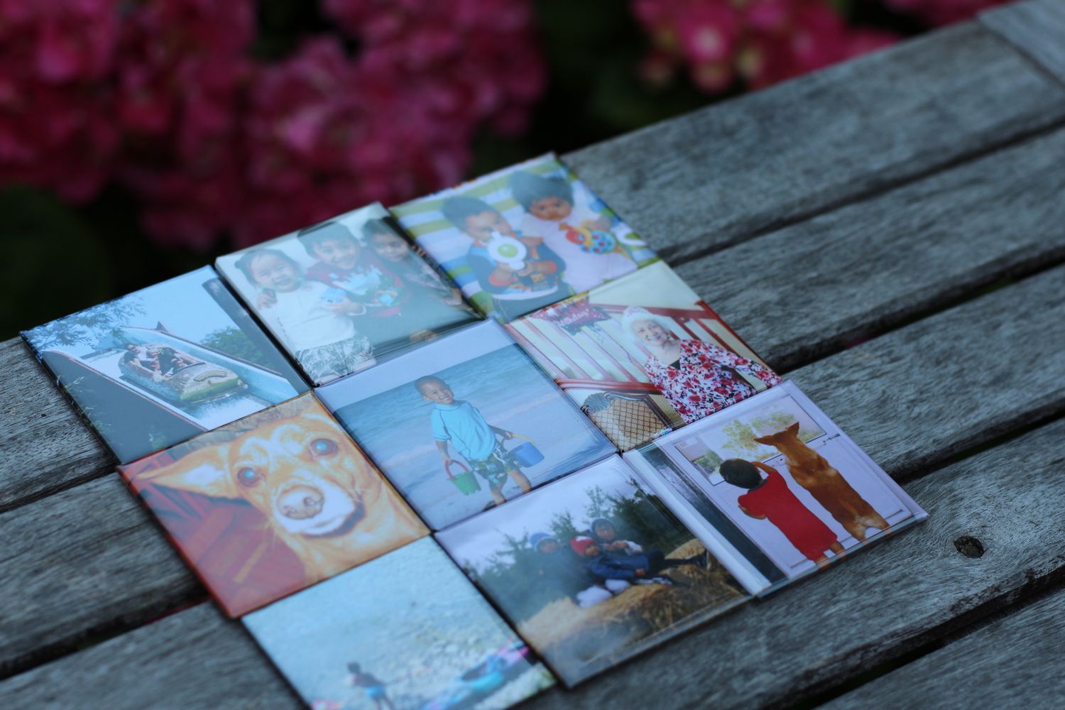 9 images and 9 Magnets