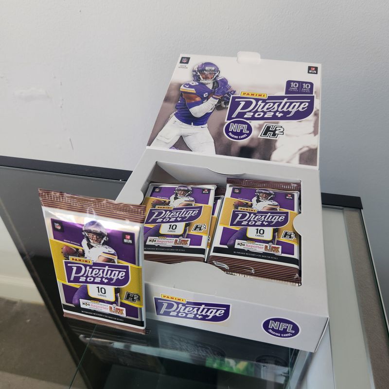 PACK: 2024 Panini Prestige Football Pack from H2 box Pack