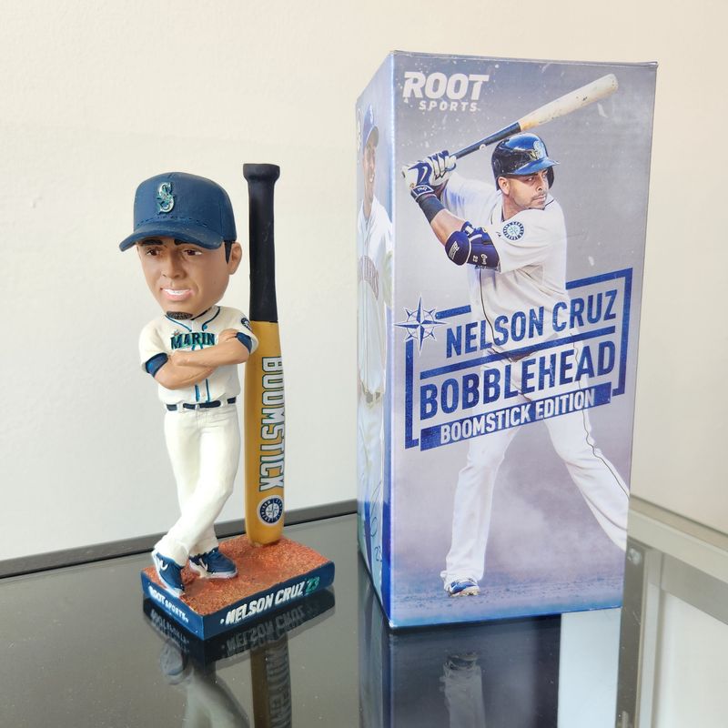 Bobblehead - Nelson Cruz BOOMSTICK Edition