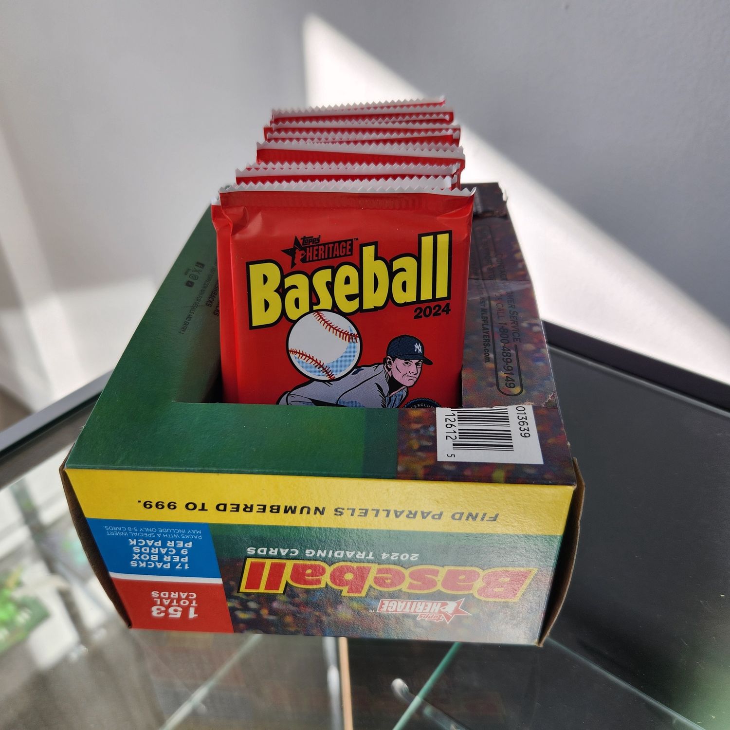 PACK:  2024 Topps Heritage Baseball Pack Retail Box