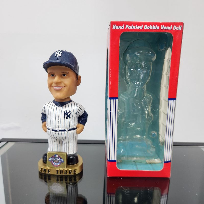 Joe Torre Bobblehead - Hand Painted