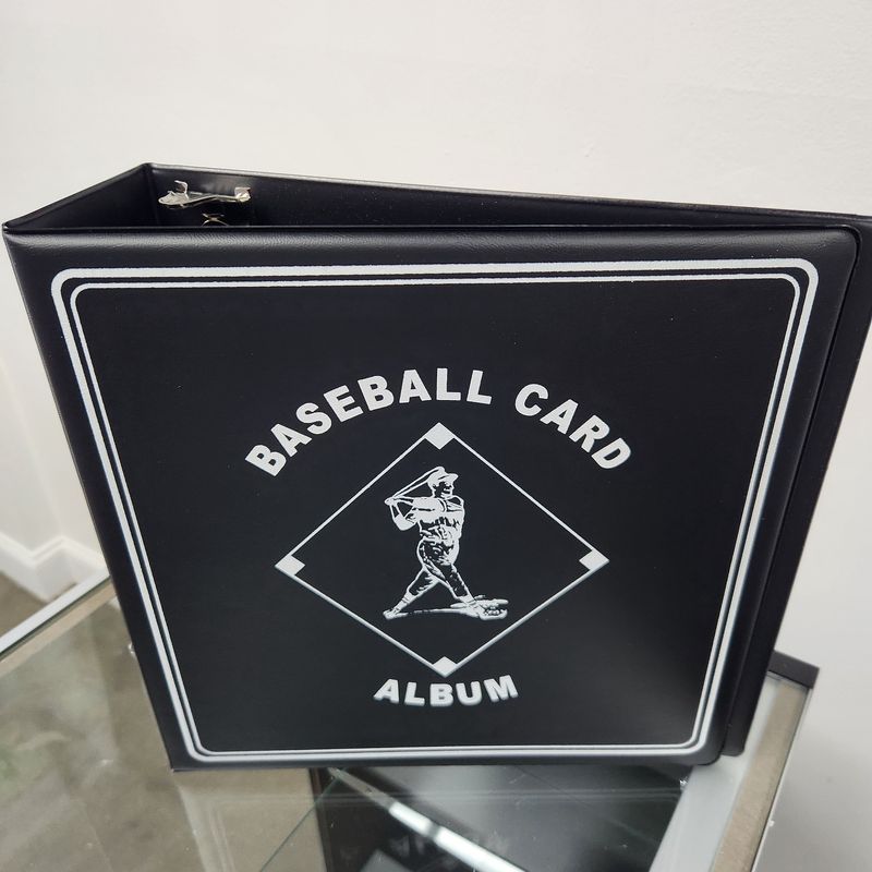 BCW Baseball Card Album 3&quot; Black