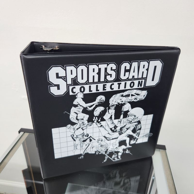 BCW Sports Card Collection Album 3&quot; Black