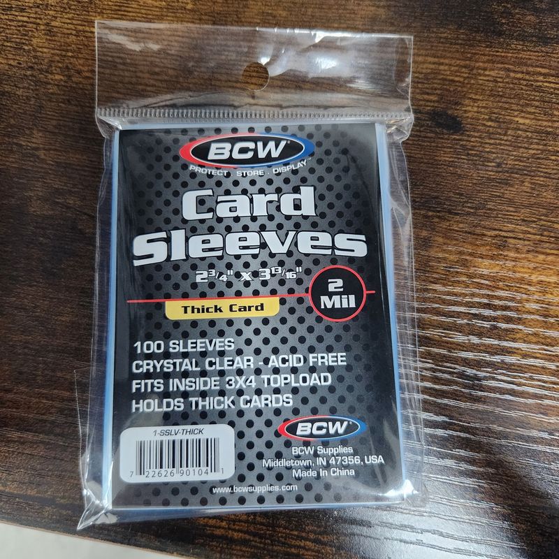 BCW Thick Card Sleeves (100 count)