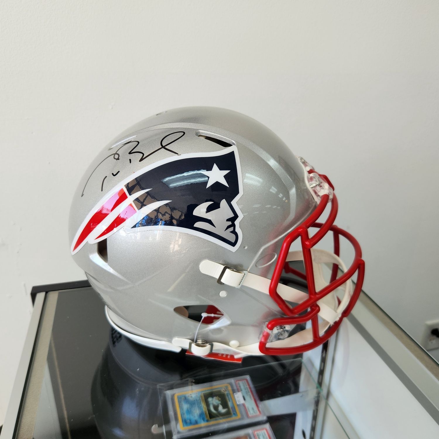 Tom Brady Signed Fill Size Helmet with COA