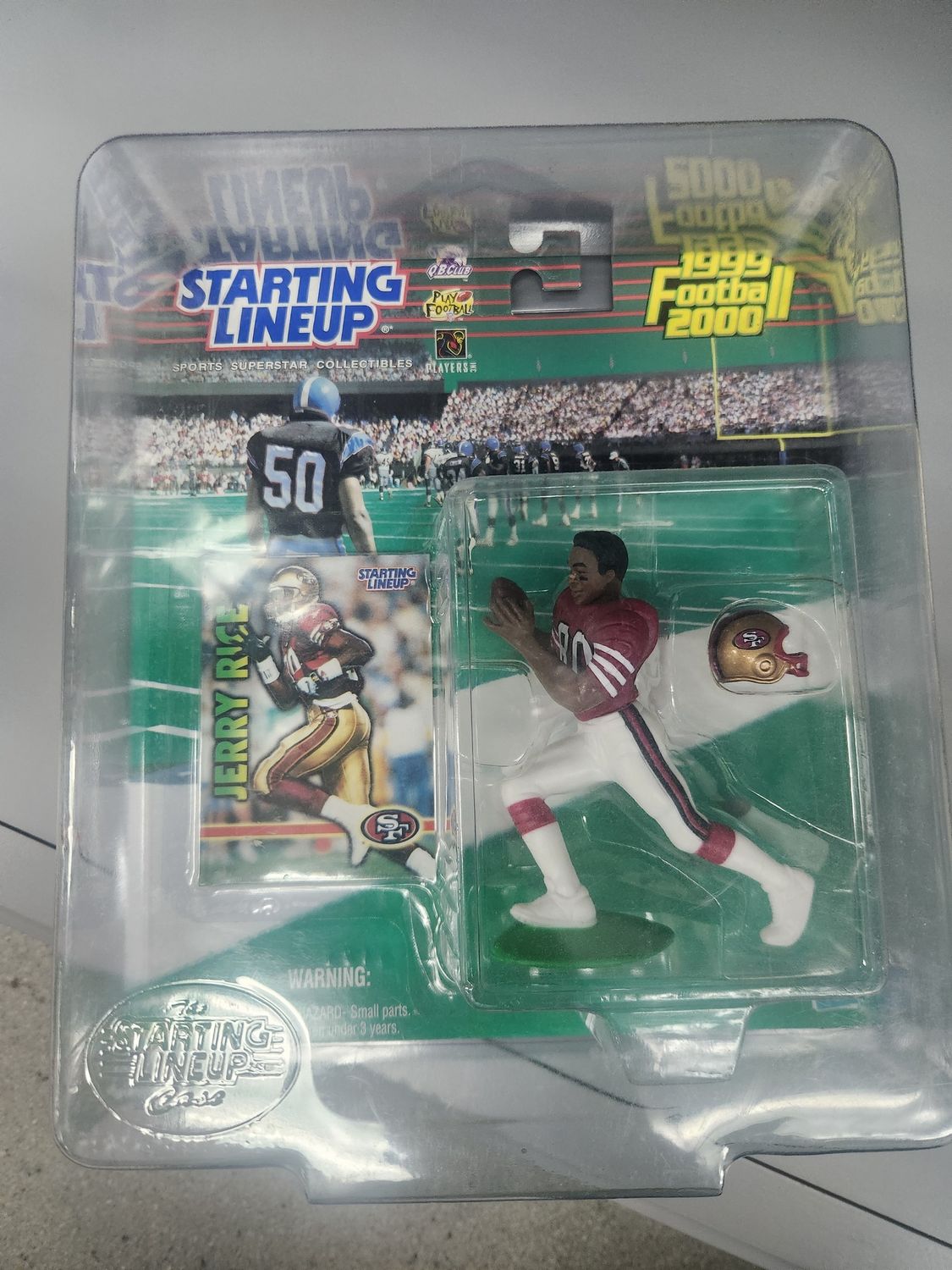 Jerry Rice #80 Starting lineup 49ers 1999 / 2000