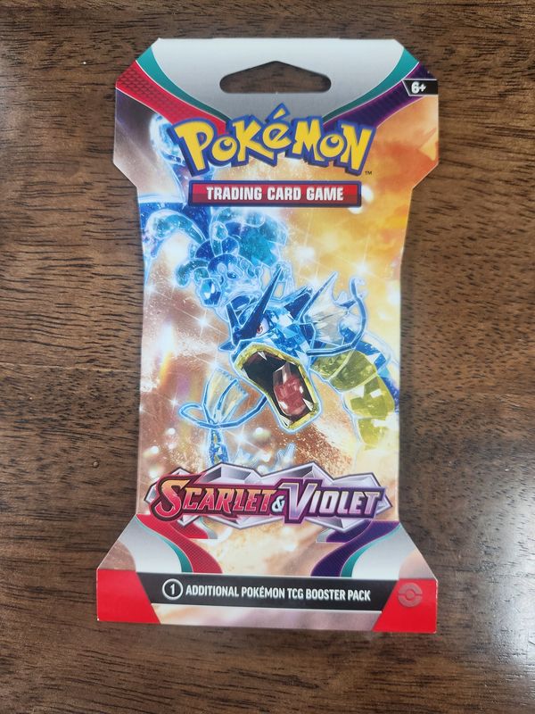 Scarlet &amp; Violet Sleeved Booster Pokemon PACK
