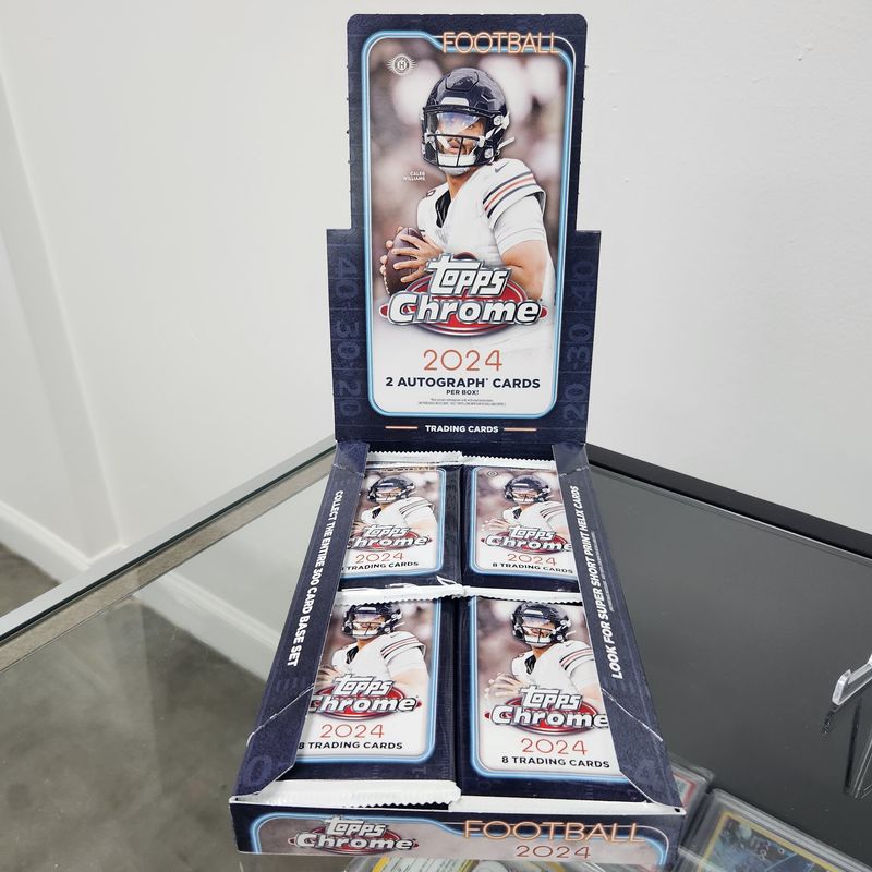 PACK: 2024 Topps Chrome Football Hobby Pack