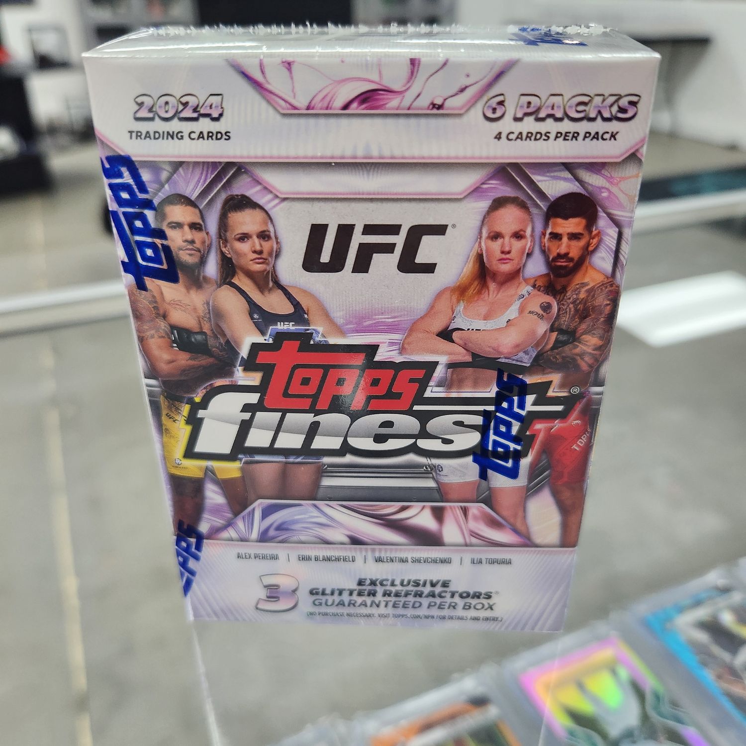 2024 Topps Finest UFC blaster box