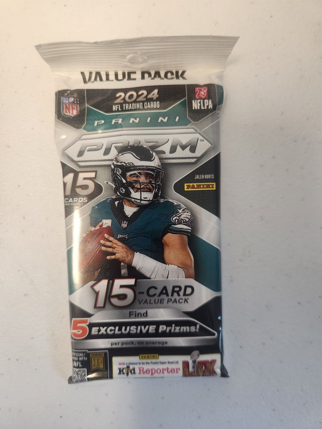 2024 Panini Prizm 15-card Football Fat Value Pack