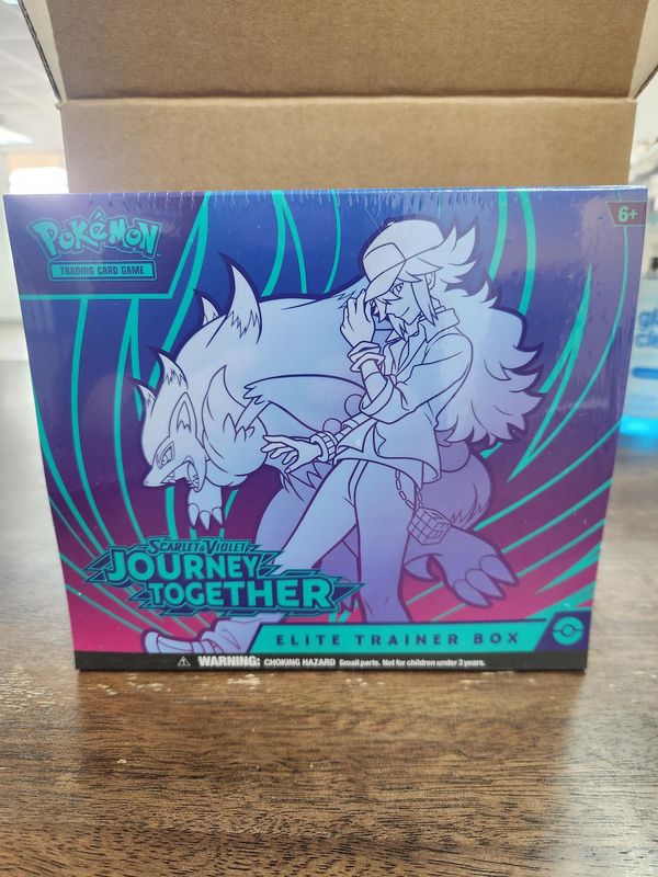 BOX: Journey Together Pokemon ETB elite Trainer Box