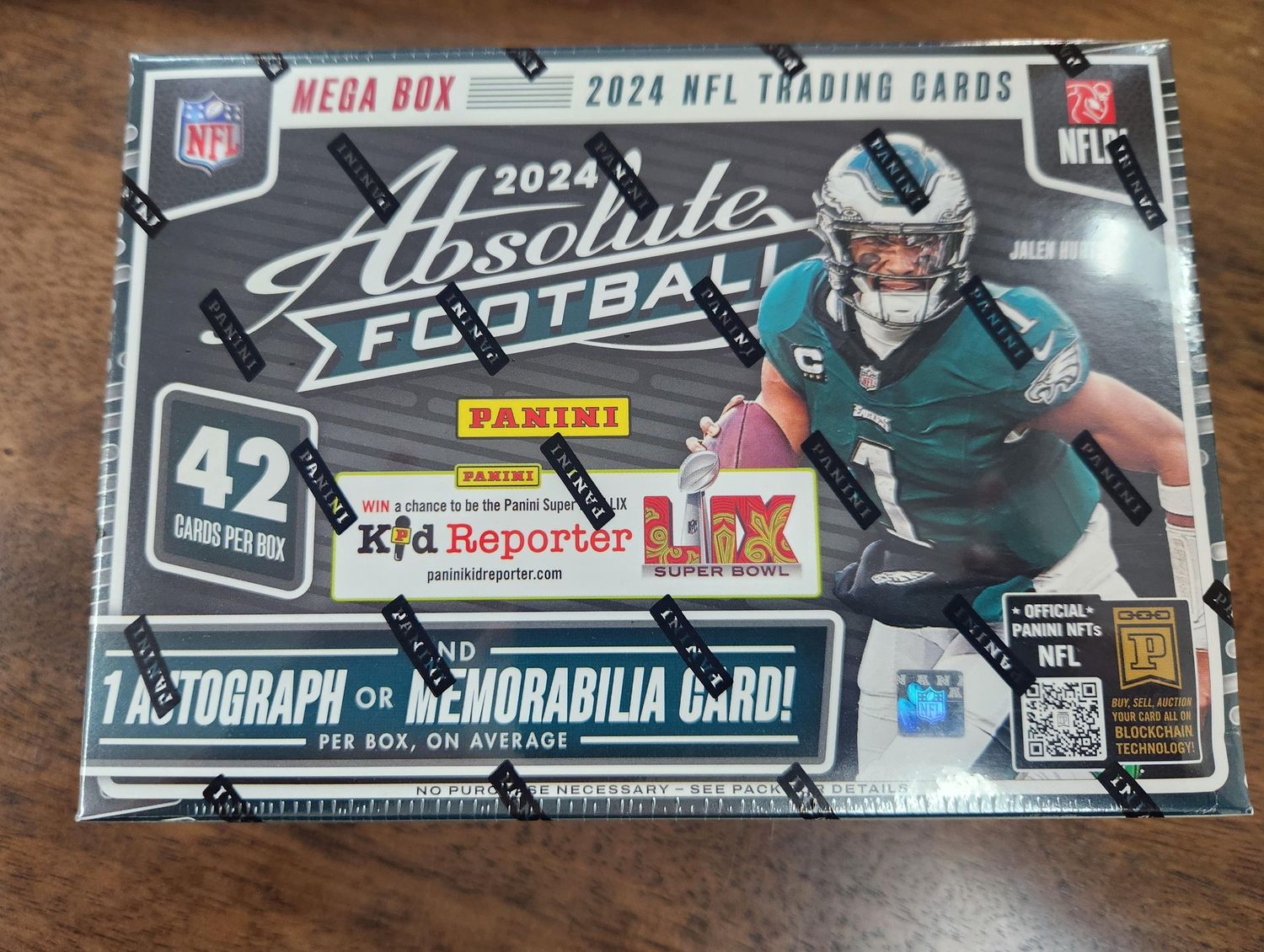 Box: 2024 Absolute Football Hobby Mega Box